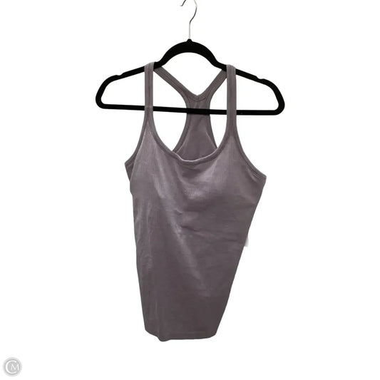 Athletic Tank Top By Lululemon In Purple, Size: 12