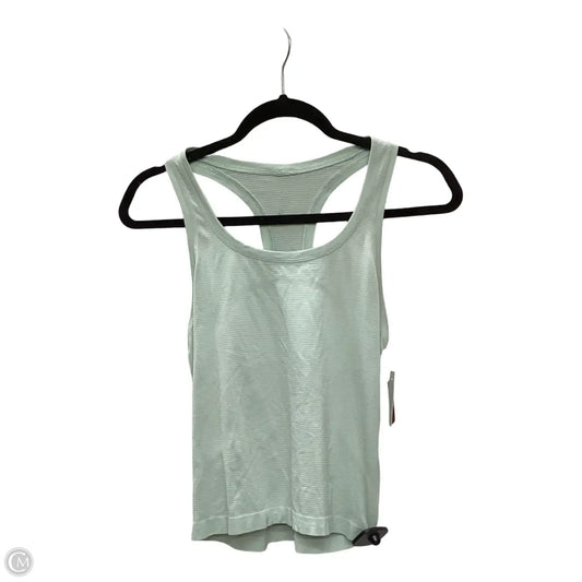 Athletic Tank Top By Lululemon In Teal, Size: 6