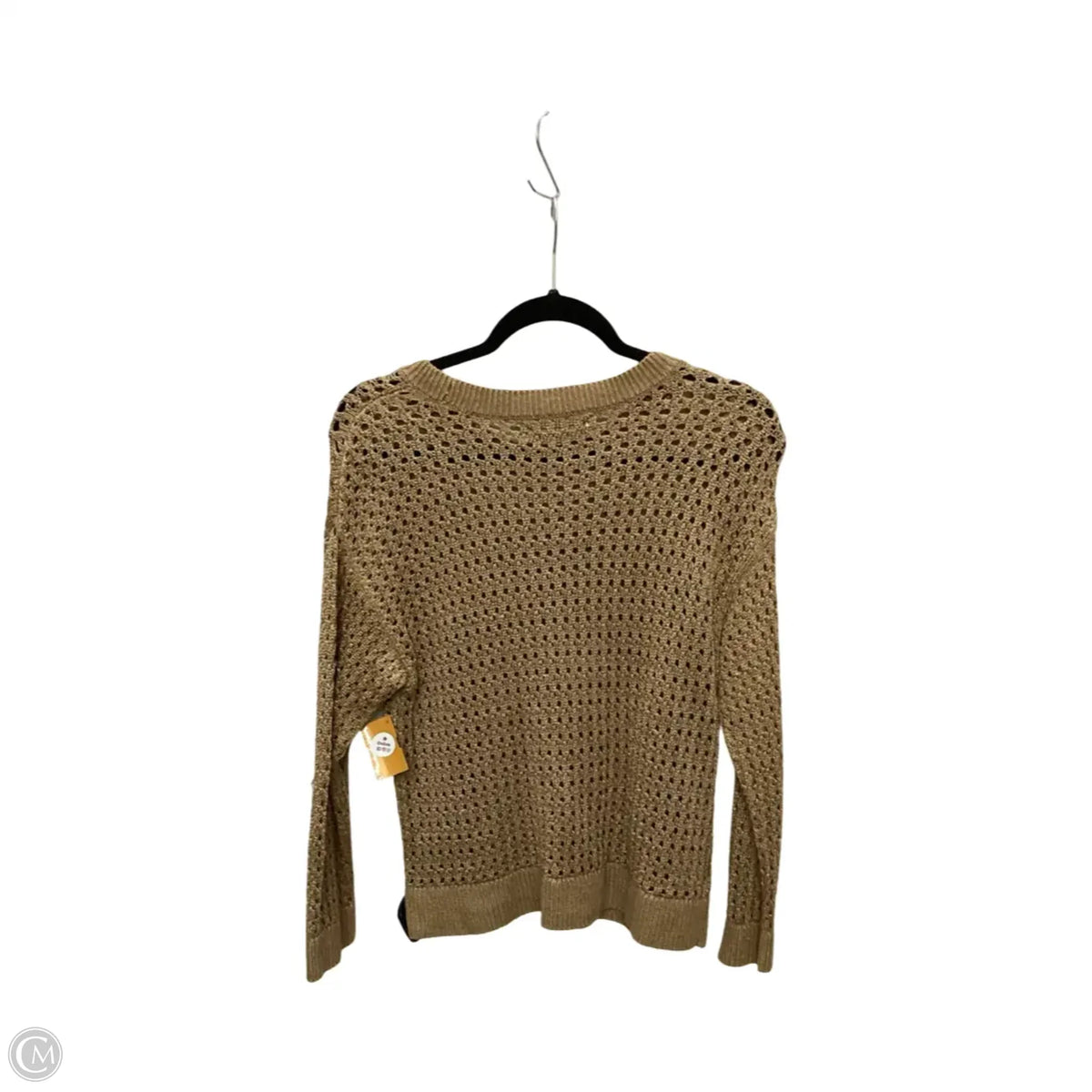 Sweater By Loft In Gold, Size: M