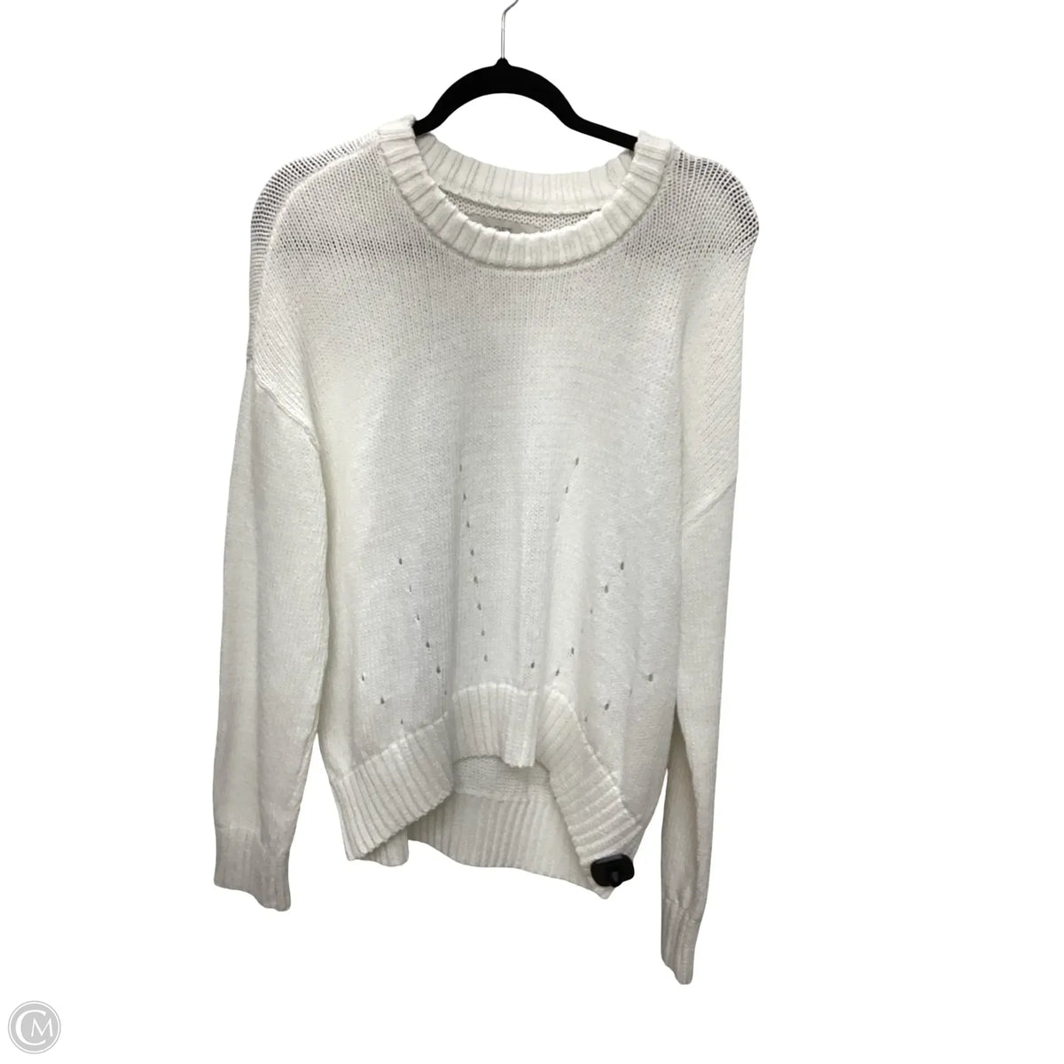 Sweater By Loft In White, Size: M