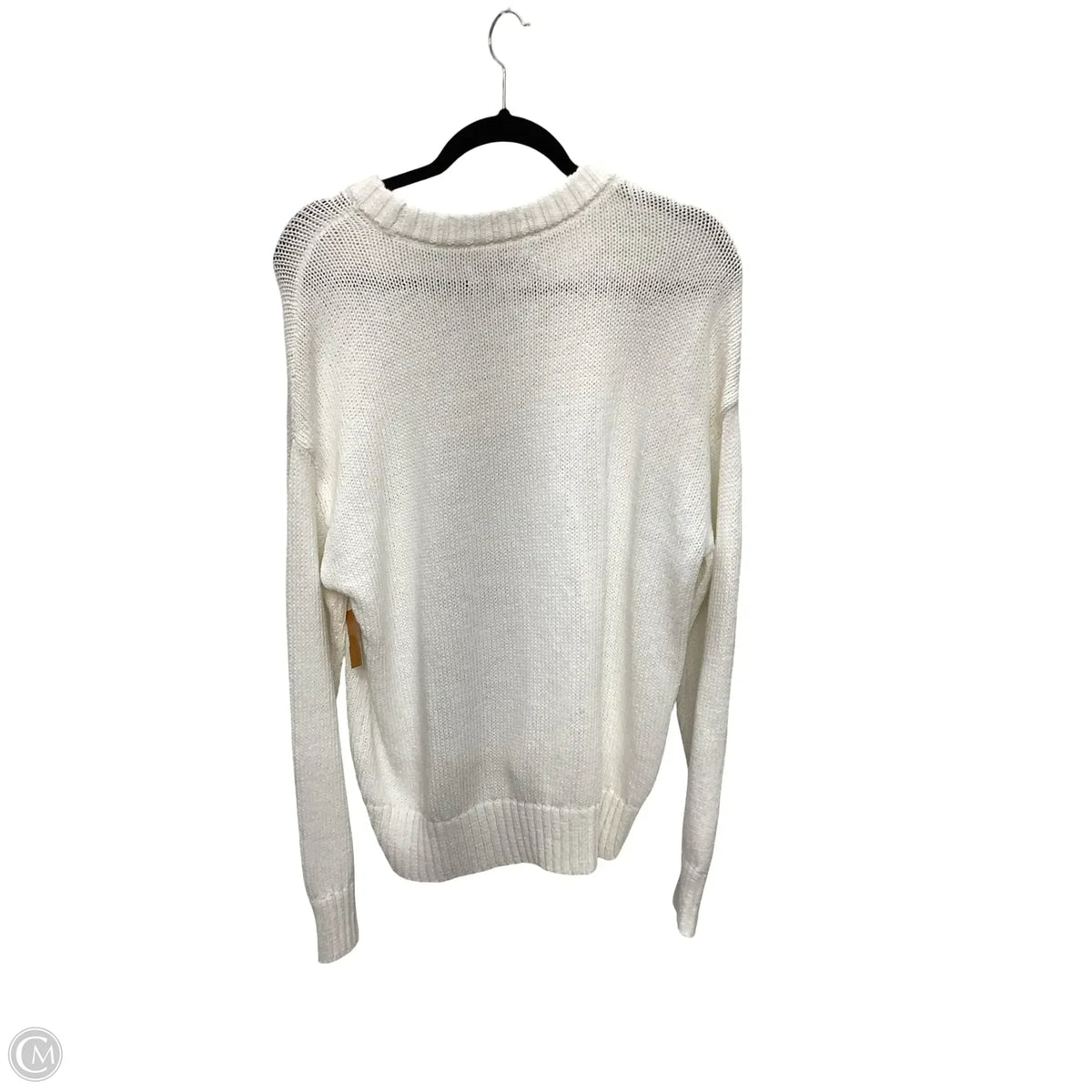 Sweater By Loft In White, Size: M