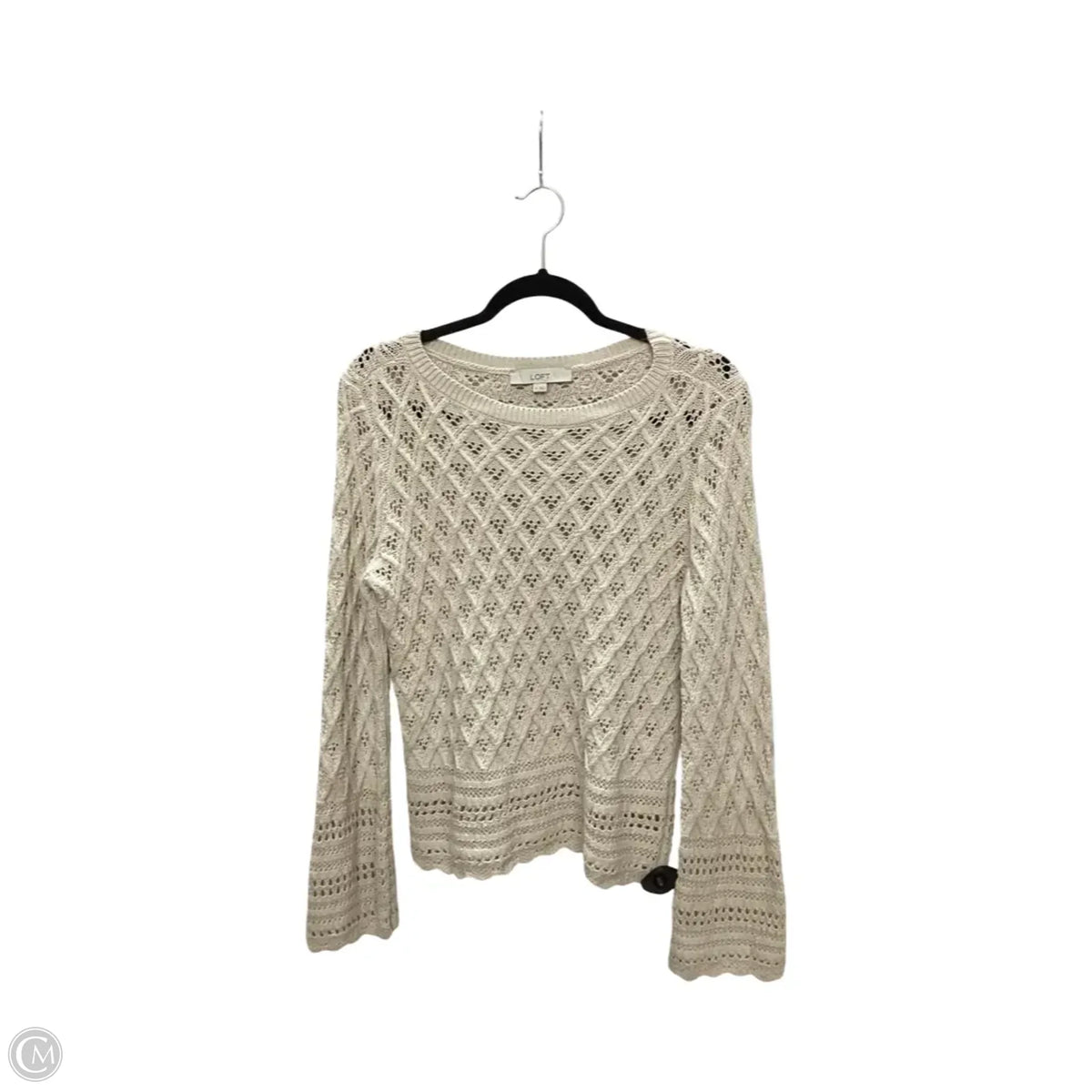 Sweater By Loft In Tan, Size: M