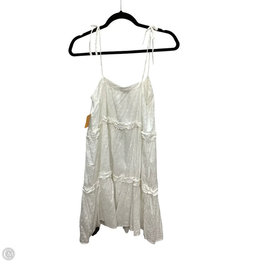 Dress Casual Short By Loft In White, Size: M