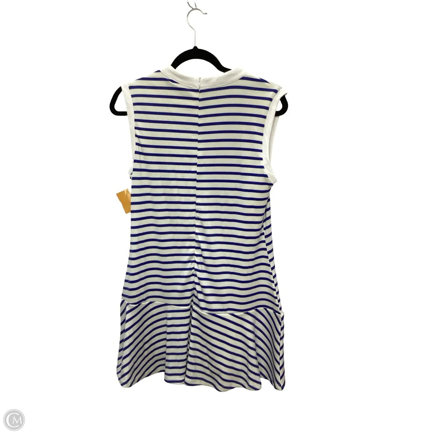 Athletic Dress By Tcec In Striped Pattern, Size: L