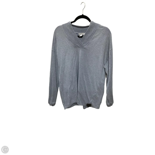 Athletic Sweatshirt Crewneck By Athleta In Blue, Size: L