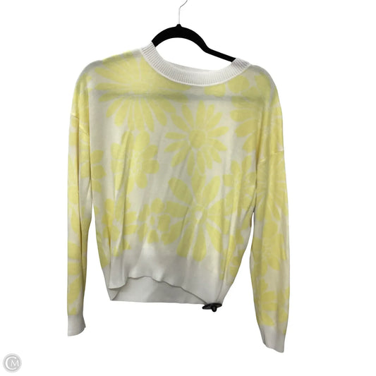 Blouse Long Sleeve By Loft In Yellow, Size: M