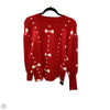 Sweater By Sugar Lips In Red, Size: S