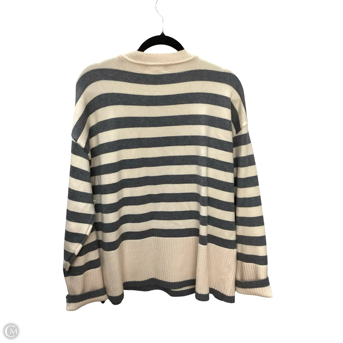 Sweater By Entro In Grey & Tan, Size: S