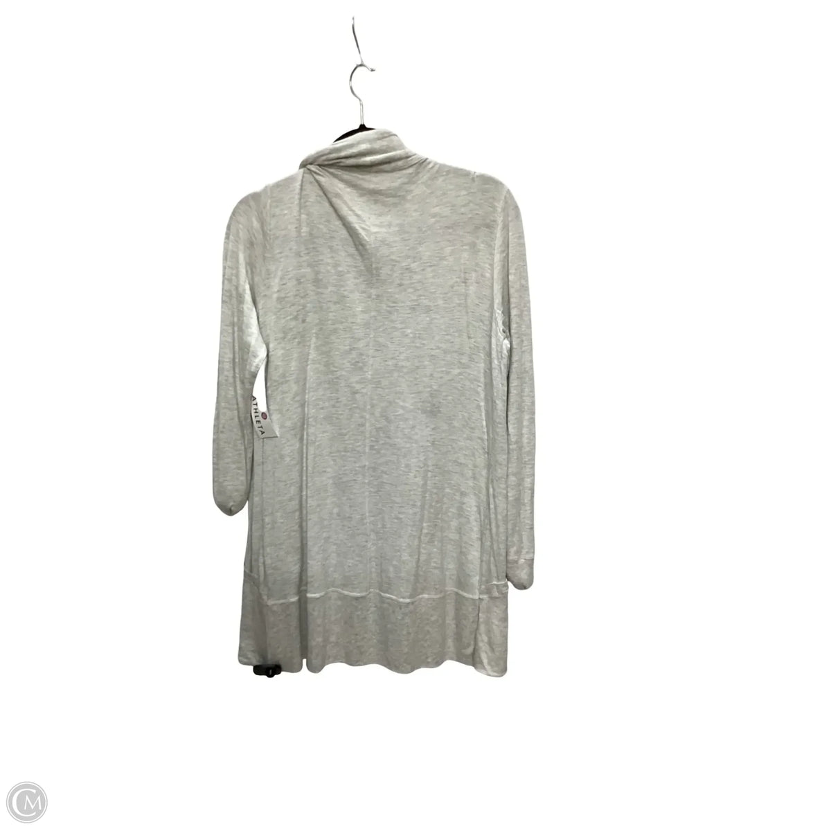 Athletic Jacket By Athleta In Grey, Size: M