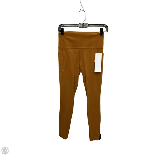 Athletic Leggings By Athleta In Orange, Size: S