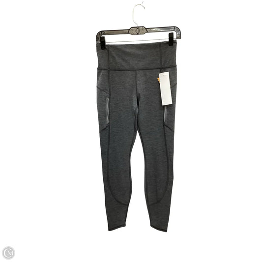 Athletic Leggings By Athleta In Grey, Size: S