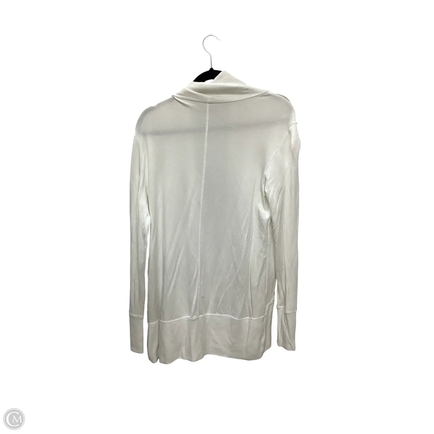 Athletic Jacket By Athleta In White, Size: M