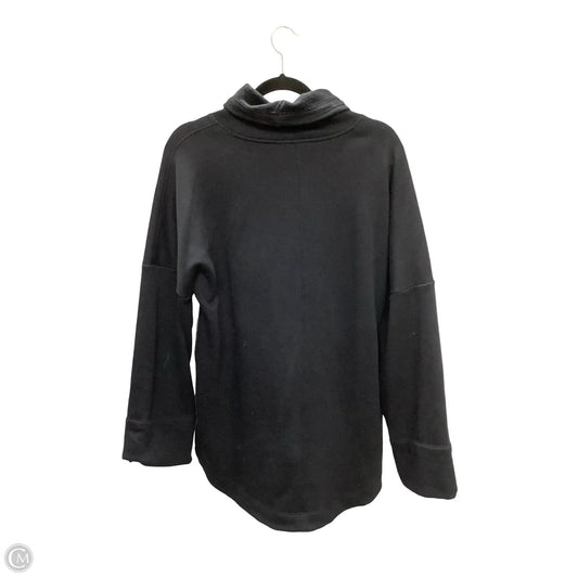 Athletic Sweatshirt Collar By Athleta In Black, Size: M
