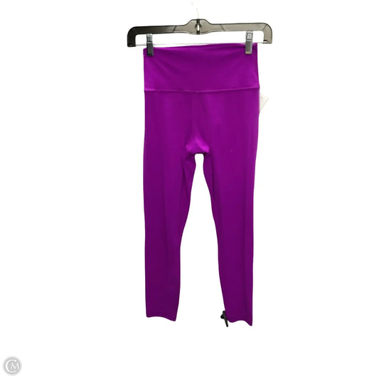 Athletic Leggings By Athleta In Purple, Size: S