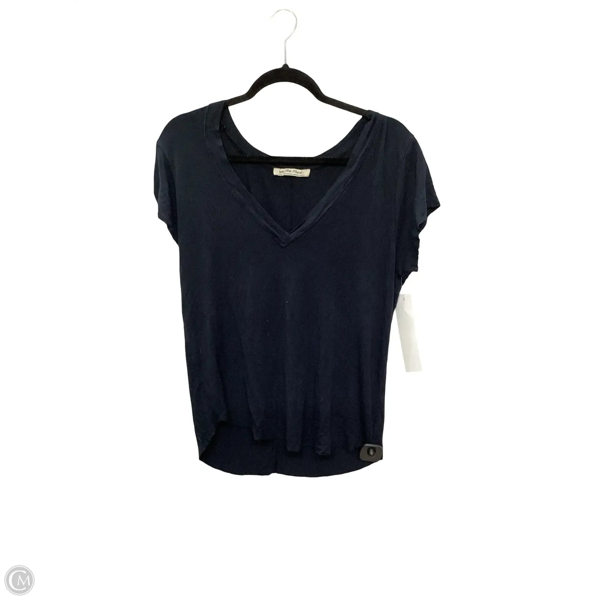 Top Short Sleeve Basic By Free People In Black, Size: S