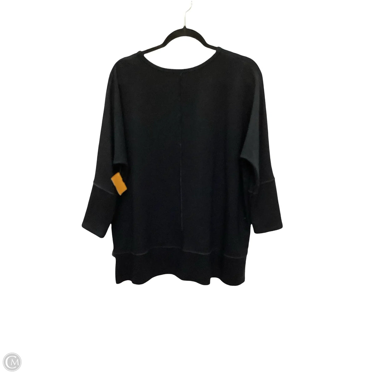 Blouse Long Sleeve By Spanx In Black, Size: M