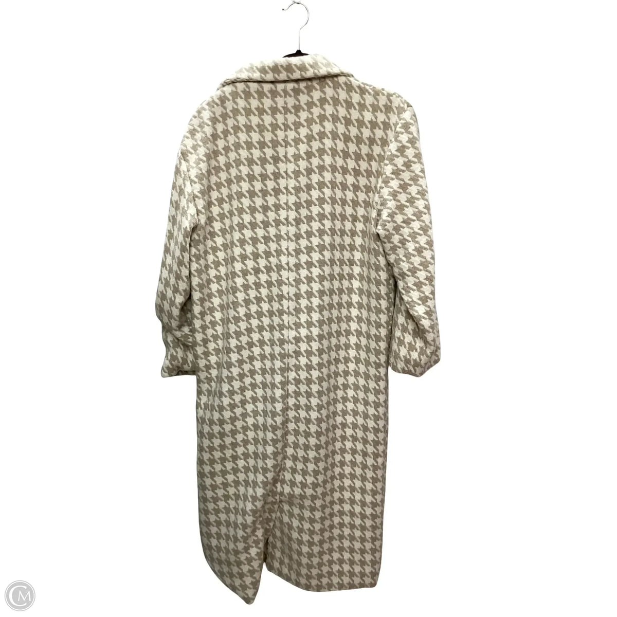 Coat Parka By Fore In Tan & White, Size: M