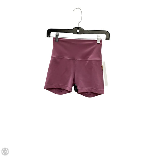 Athletic Shorts By Lululemon In Purple, Size: 4
