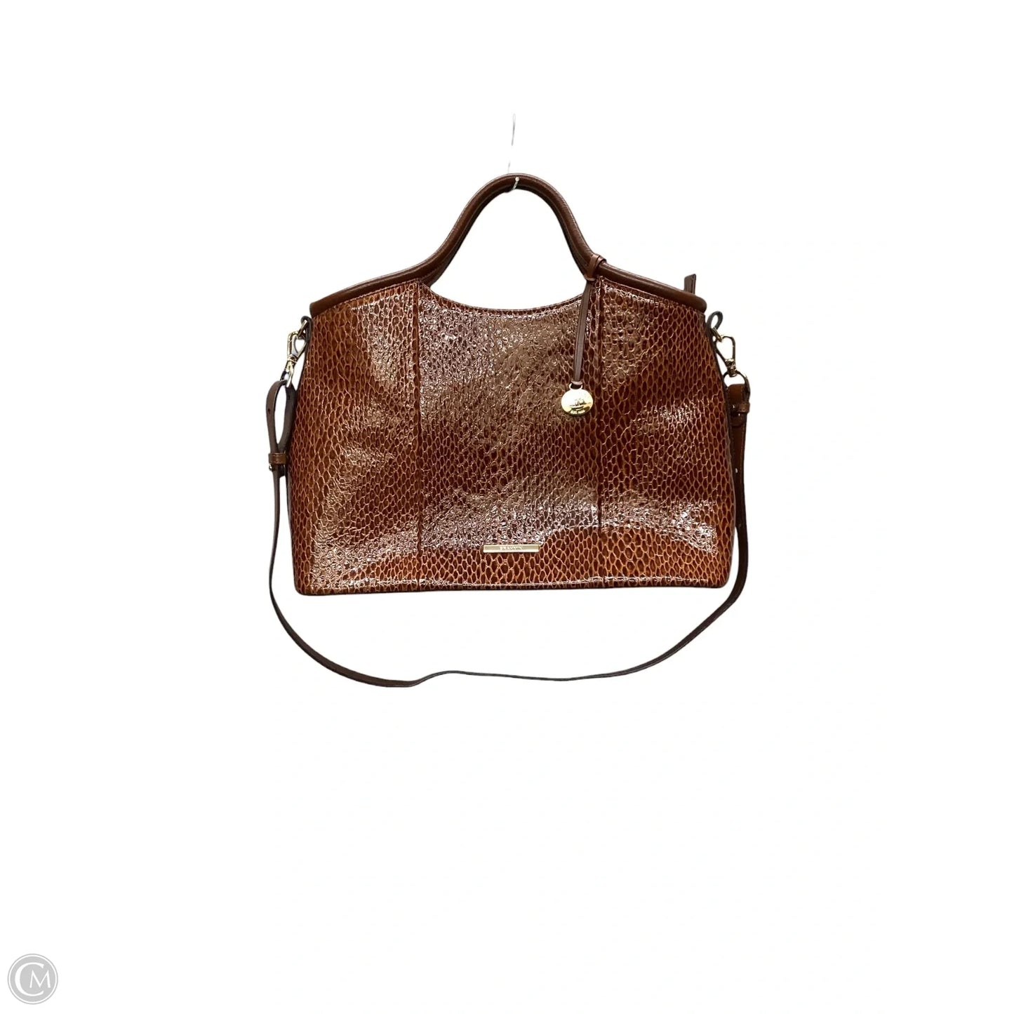 Handbag Designer By Brahmin, Size: Large