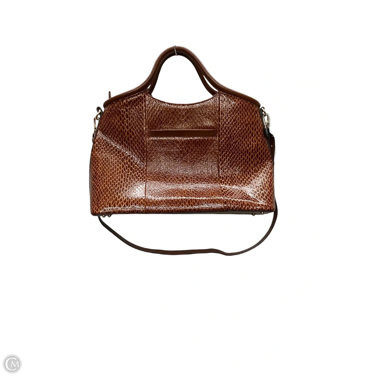 Handbag Designer By Brahmin, Size: Large