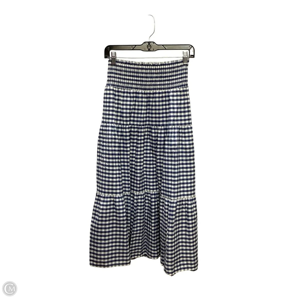 Skirt Maxi By Universal Thread In Checkered Pattern, Size: L