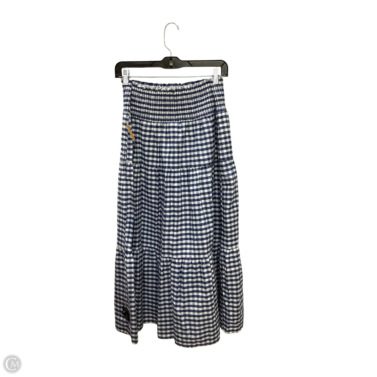 Skirt Maxi By Universal Thread In Checkered Pattern, Size: L