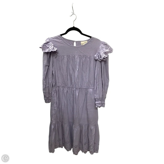 Dress Casual Short By Universal Thread In Purple, Size: L