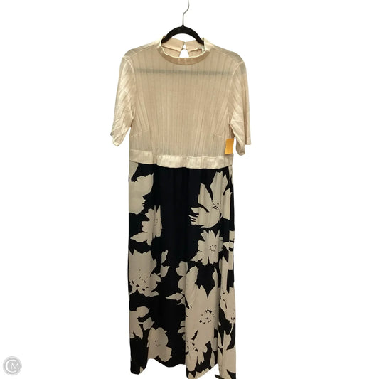 Dress Casual Midi By Cato In Tan, Size: Xl