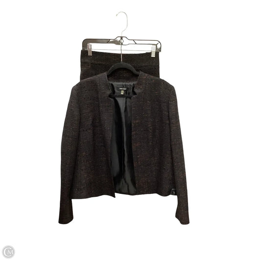 Skirt Suit 2pc By Nine West In Black & Red, Size: Xxl