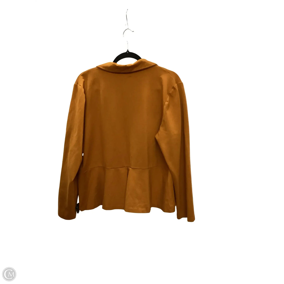 Blazer By Cato In Orange, Size: 1x