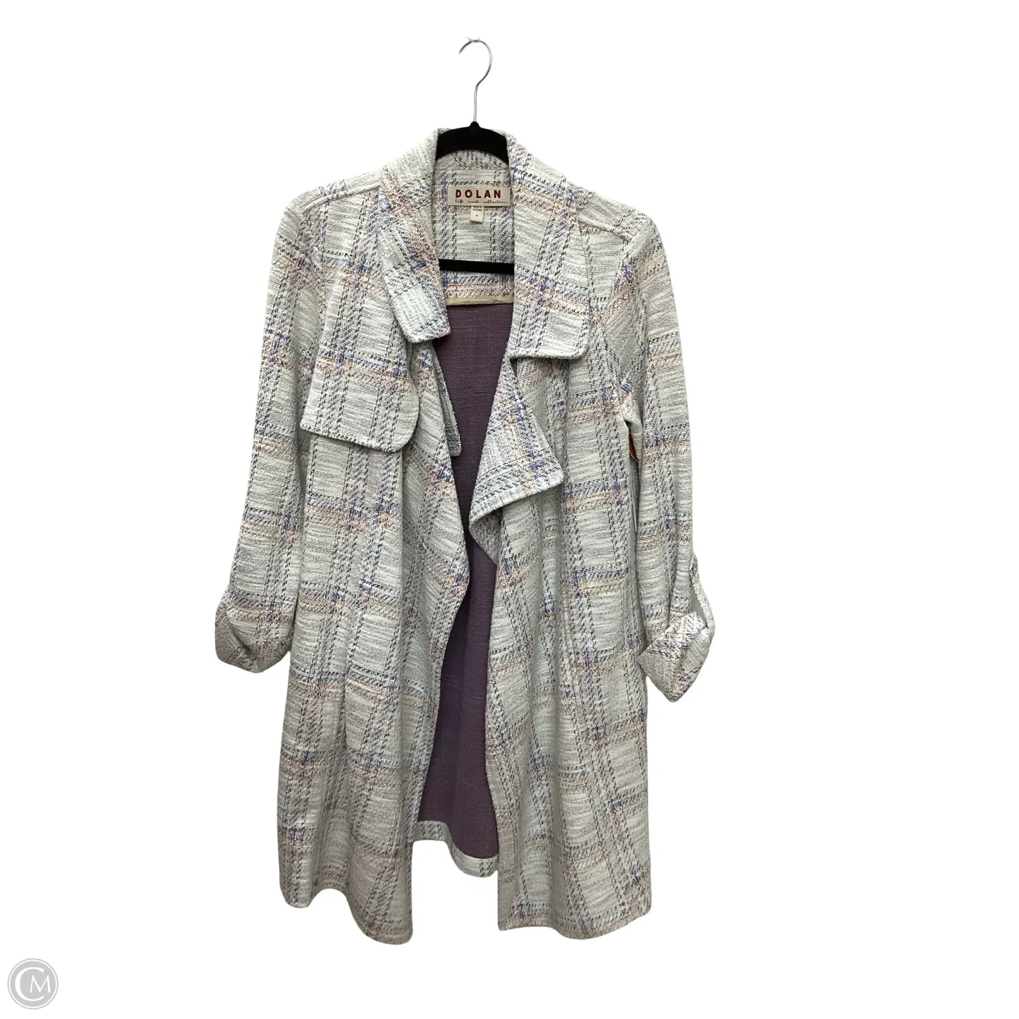 Blazer By Dolan Left Coast In Plaid Pattern, Size: M