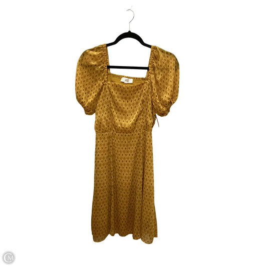Dress Casual Short By Lucky Brand In Yellow, Size: S