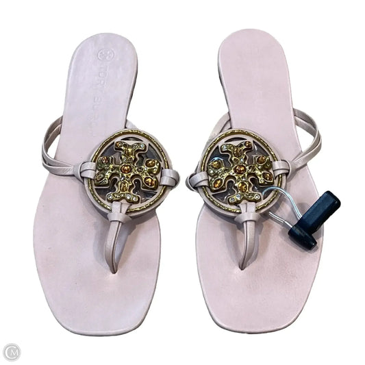 Sandals Designer By Tory Burch In Pink, Size: 11