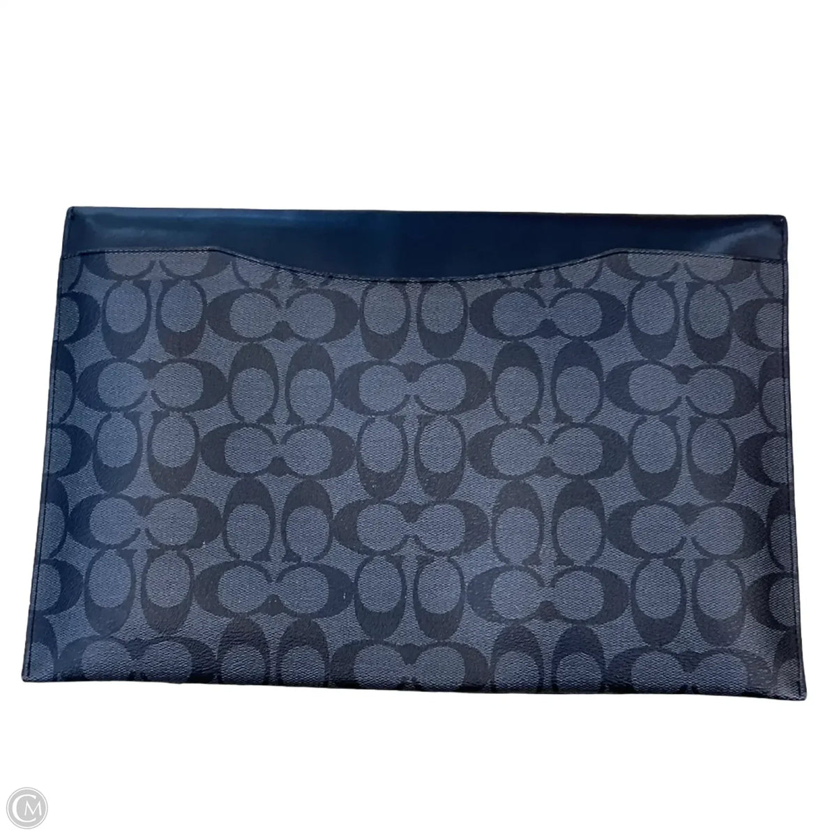 Clutch Designer By Coach, Size: Large