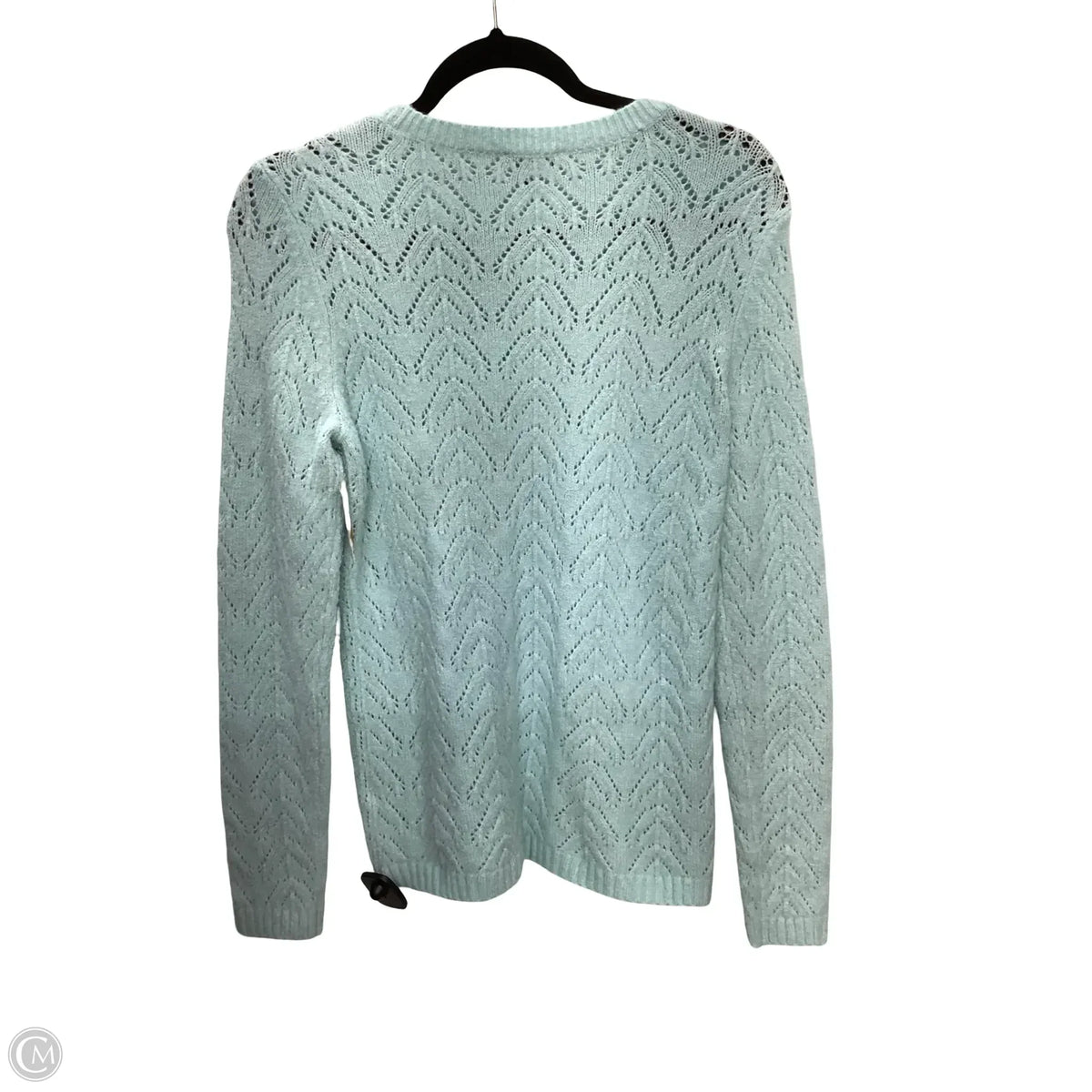 Blouse Long Sleeve By Talbots In Blue, Size: S