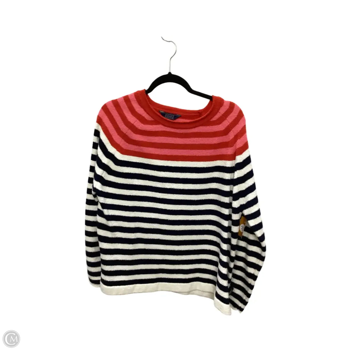 Sweater By Joules In Striped Pattern, Size: L
