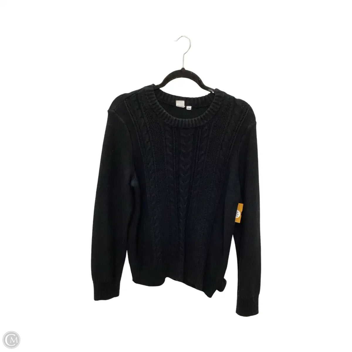 Sweater By Gap In Black, Size: L