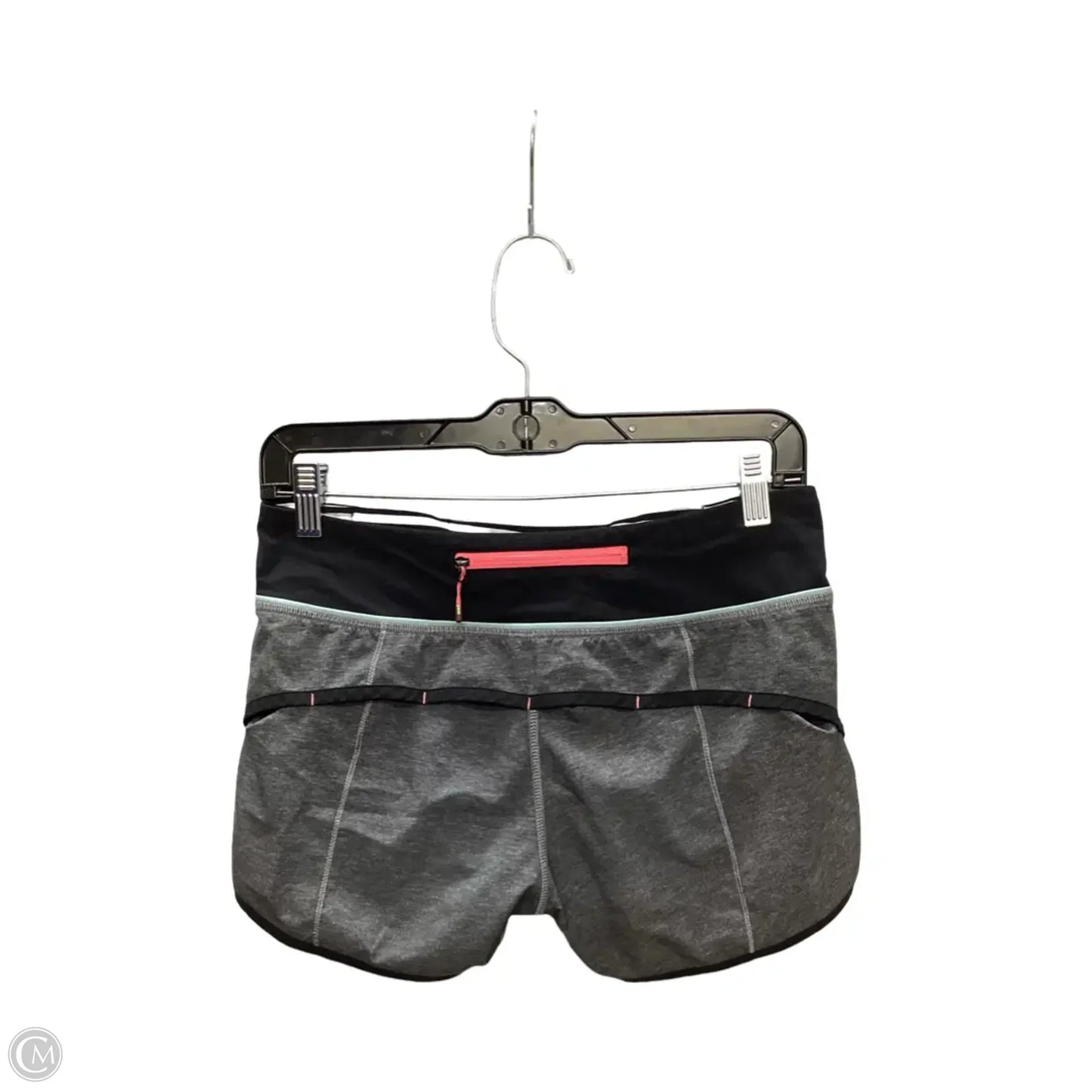 Athletic Shorts By Lululemon In Grey, Size: 4