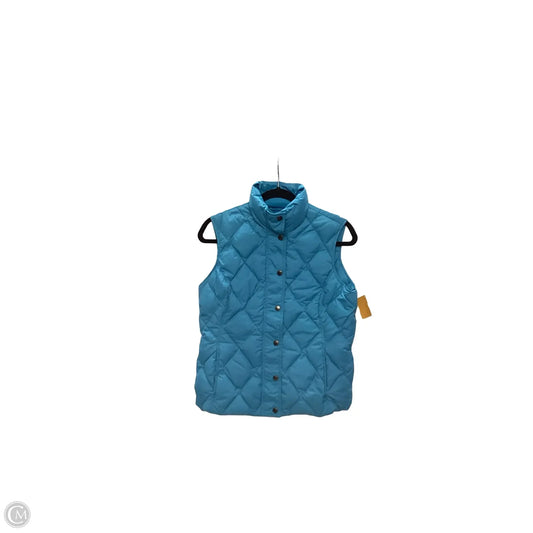 Vest Puffer & Quilted By Lands End In Blue, Size: S
