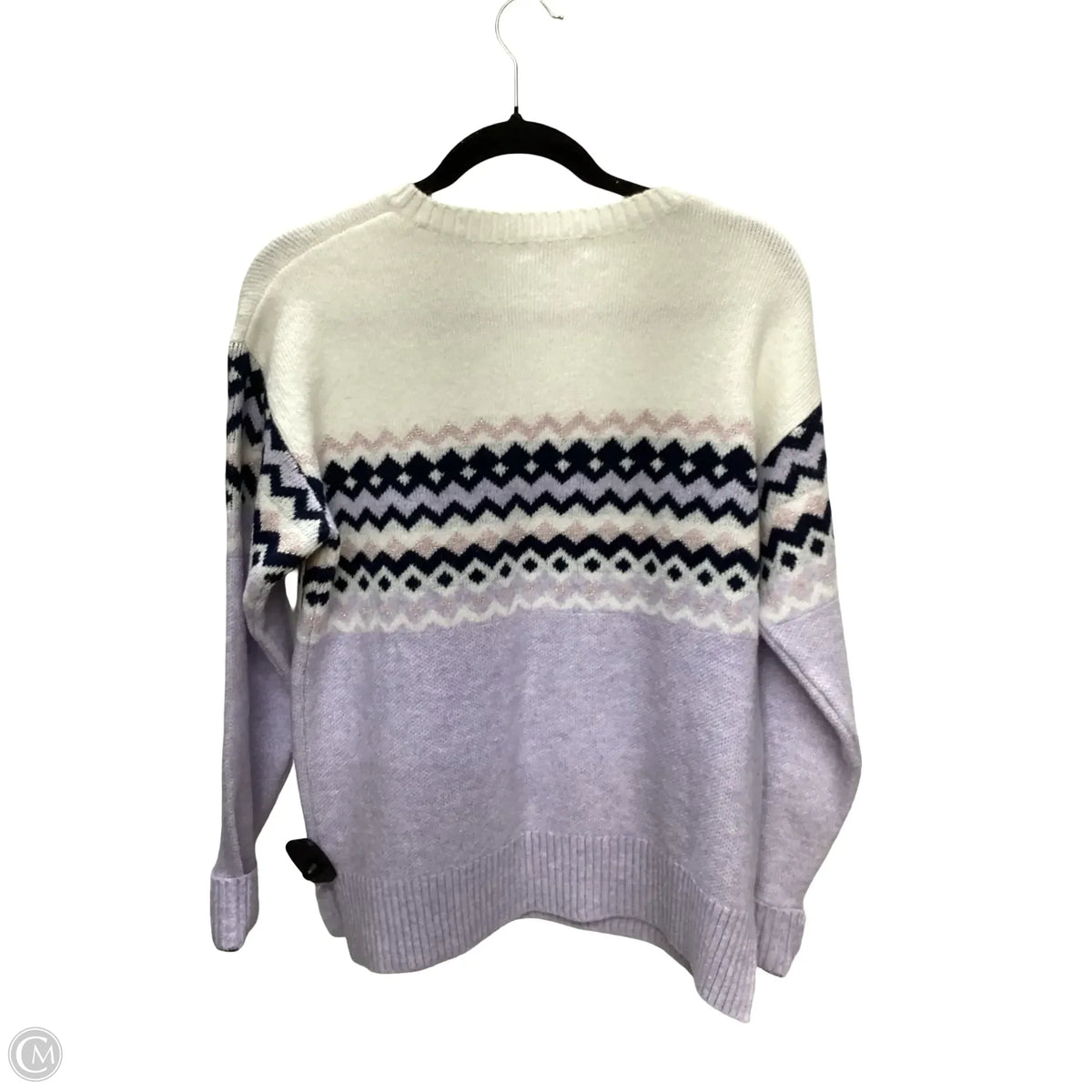 Sweater By 525 In Purple, Size: S