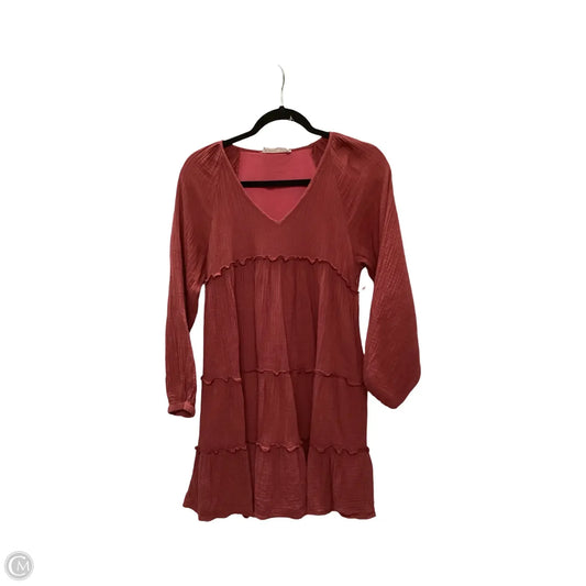 Dress Casual Short By Clothes Mentor In Red, Size: S