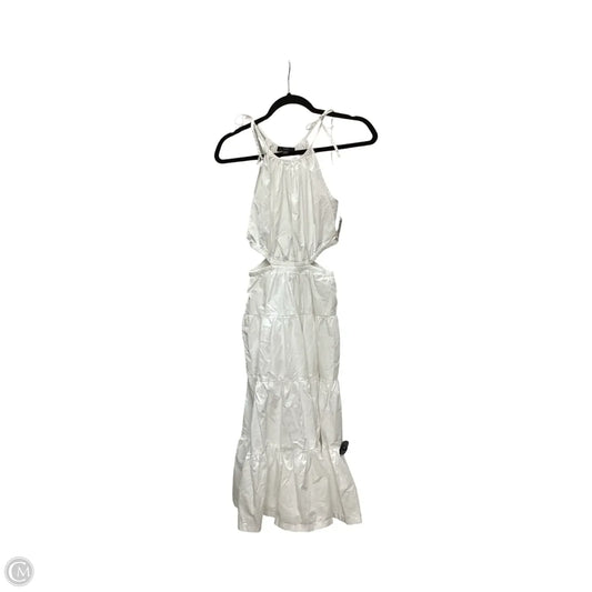 Dress Casual Midi By J. Crew In White, Size: Xxsp