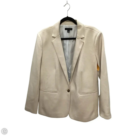Blazer By Ann Taylor In Tan, Size: 1x