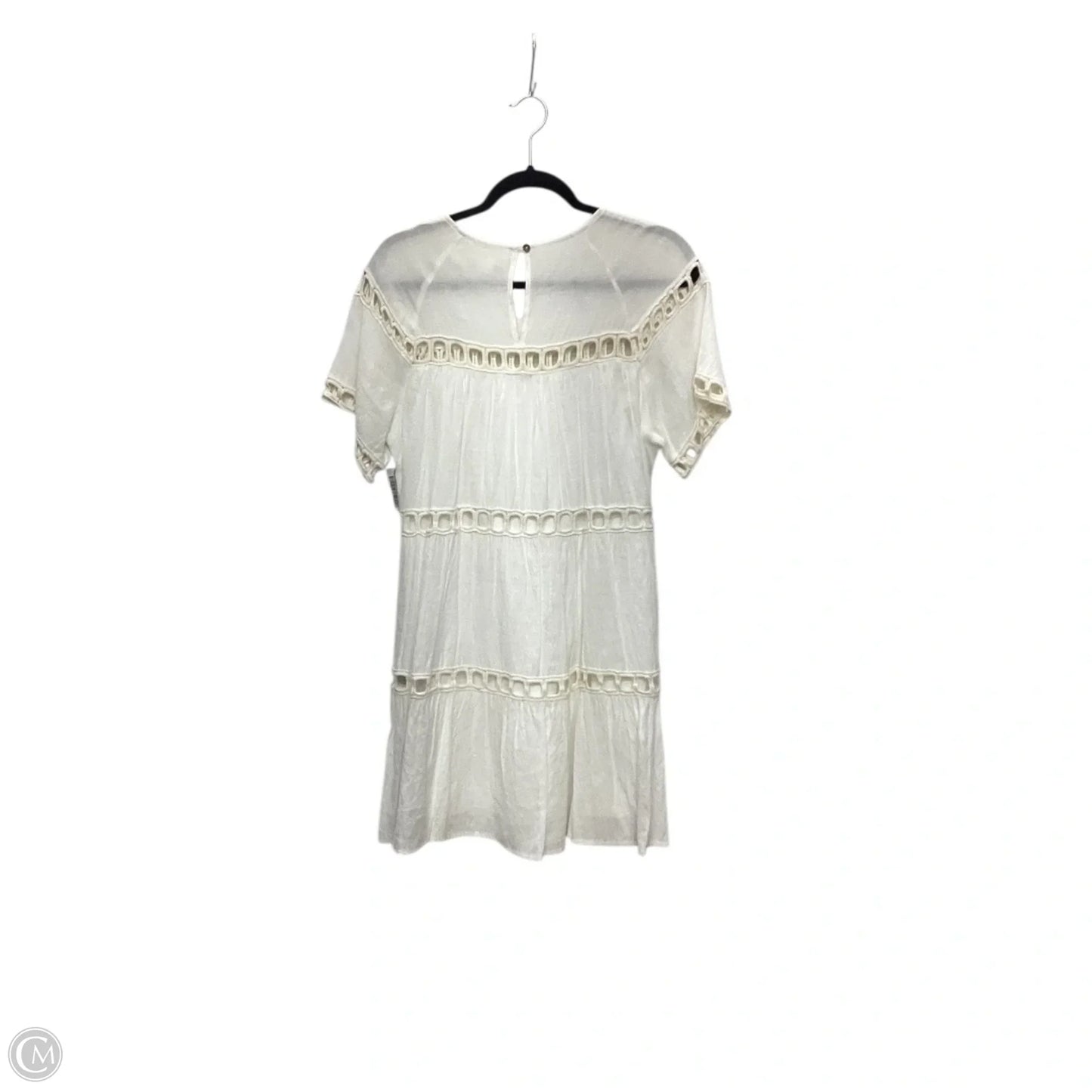 Dress Casual Short By Loveriche In Cream, Size: M