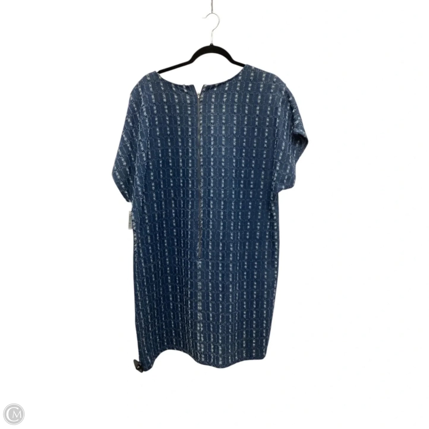 Dress Casual Short By Skies Are Blue In Blue Denim, Size: Xl