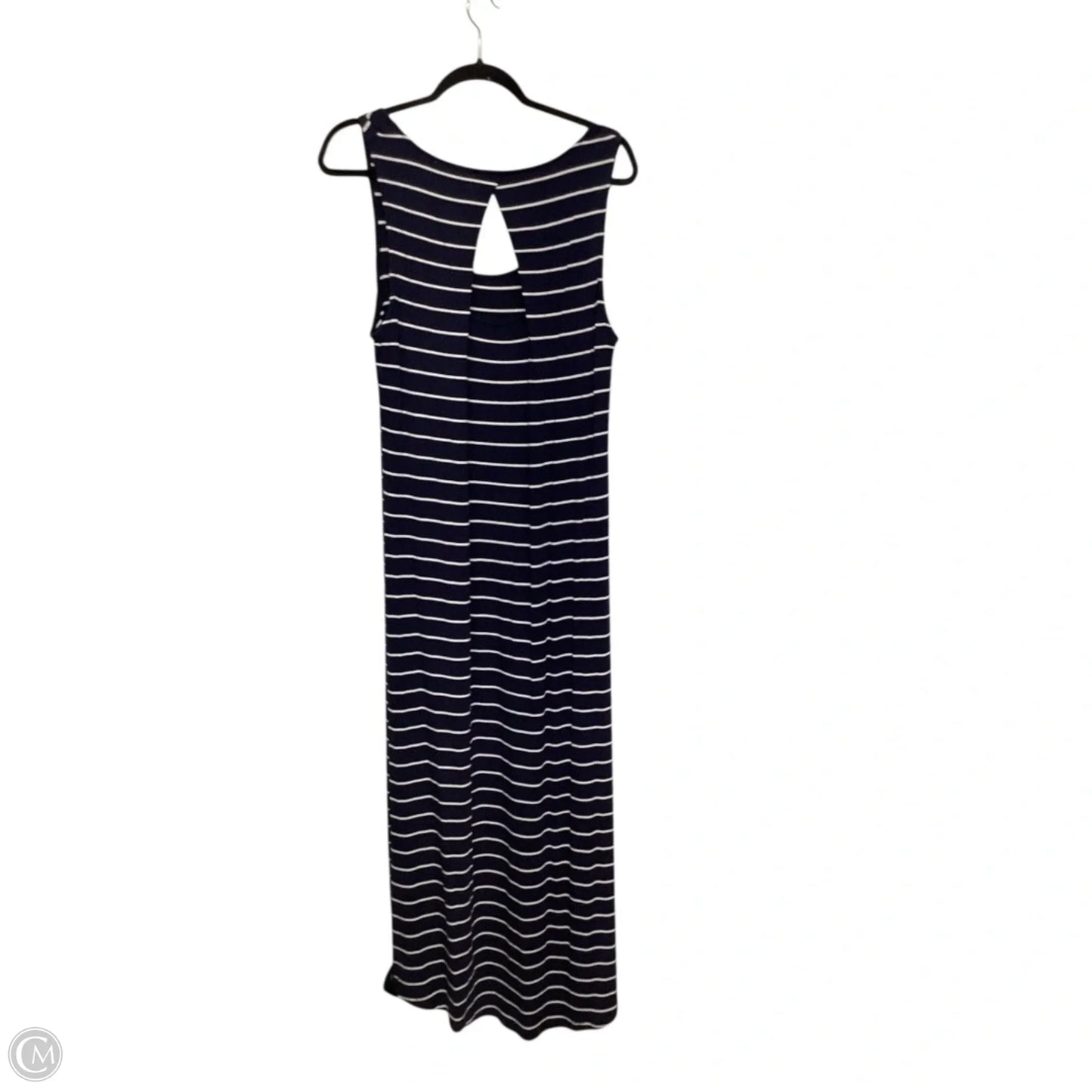 Dress Casual Maxi By C And C In Striped Pattern, Size: L