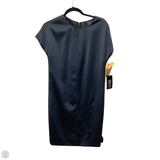 Designer Dress Work By Etcetra In Navy, Size: 0