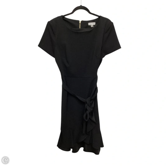 Dress Work By Calvin Klein In Black, Size: 16