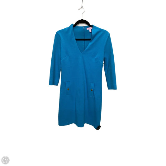 Dress Designer By Lilly Pulitzer In Blue, Size: L