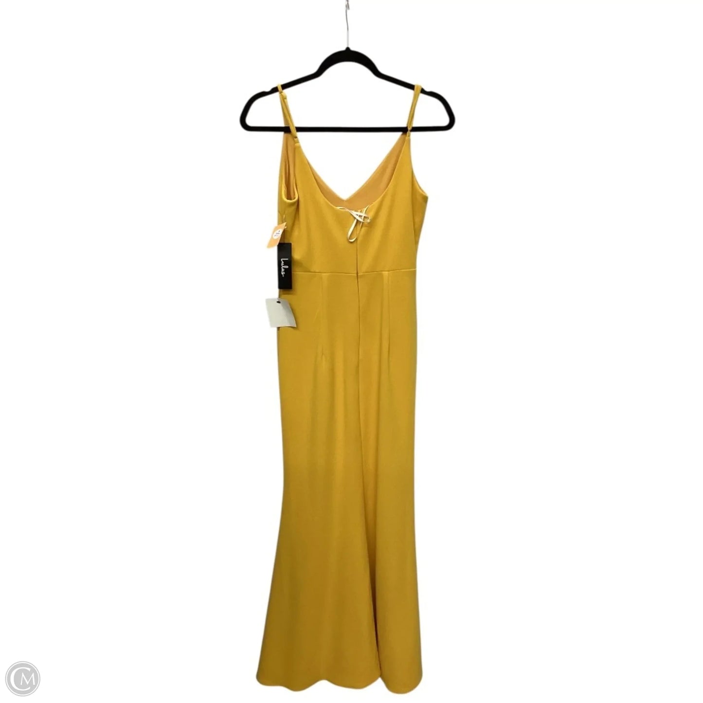 Dress Party Long By Lulus In Yellow, Size: S